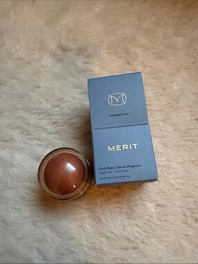 Merit beauty blush balm in terracotta